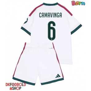 Real Madrid Eduardo Camavinga #6 Hjemmebanesæt Børn 2026-27 Kort ærmer (+ korte bukser)